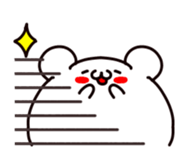 "MANMARU-SHIROKUMA" sticker #4553127