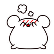 "MANMARU-SHIROKUMA" sticker #4553130