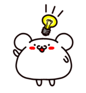 "MANMARU-SHIROKUMA" sticker #4553131