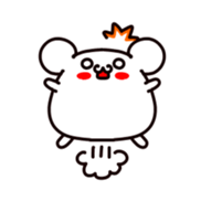 "MANMARU-SHIROKUMA" sticker #4553134