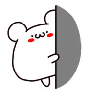 "MANMARU-SHIROKUMA" sticker #4553138