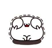 "MANMARU-SHIROKUMA" sticker #4553147