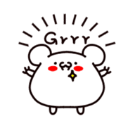 "MANMARU-SHIROKUMA" sticker #4553149