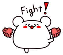 "MANMARU-SHIROKUMA" sticker #4553150