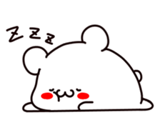 "MANMARU-SHIROKUMA" sticker #4553153