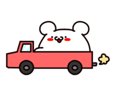 "MANMARU-SHIROKUMA" sticker #4553157