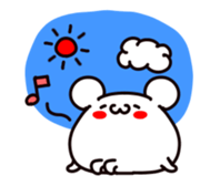 "MANMARU-SHIROKUMA" sticker #4553158