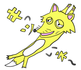 The emaciated animals sticker #4553178