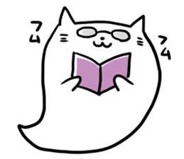 Cat balloon 01 sticker #4553912