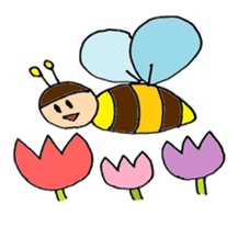 insects pretty sticker #4554228