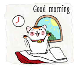 Nidko, Maneki Neko, Lucky Cat (Eng) sticker #4555112