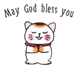 Nidko, Maneki Neko, Lucky Cat (Eng) sticker #4555119