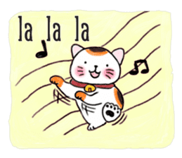 Nidko, Maneki Neko, Lucky Cat (Eng) sticker #4555136