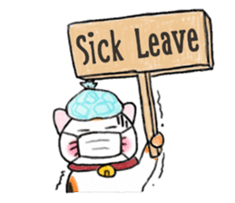 Nidko, Maneki Neko, Lucky Cat (Eng) sticker #4555144