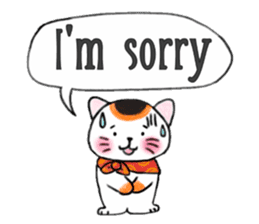 Nidko, Maneki Neko, Lucky Cat (Eng) sticker #4555148