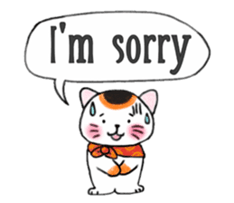Nidko, Maneki Neko, Lucky Cat (Eng) sticker #4555148
