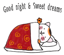 Nidko, Maneki Neko, Lucky Cat (Eng) sticker #4555151