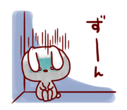 Rabbit Sticker1 sticker #4555620