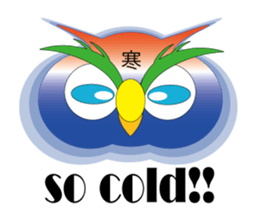 OWL of HAPPINESS sticker #4556681