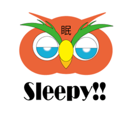OWL of HAPPINESS sticker #4556708