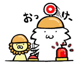 Komari & Lion sticker #4557526