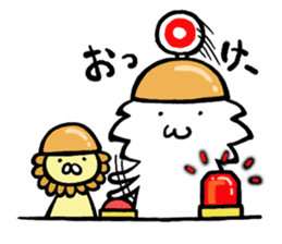 Komari & Lion sticker #4557526