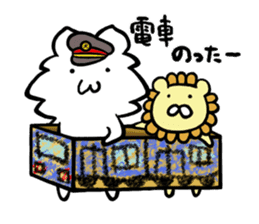 Komari & Lion sticker #4557529