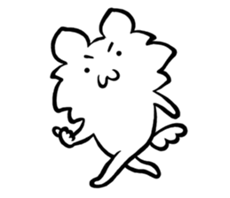 Komari & Lion sticker #4557534