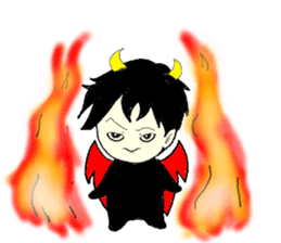 Hierarchy VS devil sticker #4557724