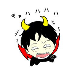 Hierarchy VS devil sticker #4557732