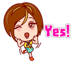 Gigi OL - Lovely Asian Office Lady (EN) sticker #4558317