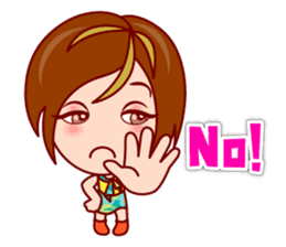 Gigi OL - Lovely Asian Office Lady (EN) sticker #4558318