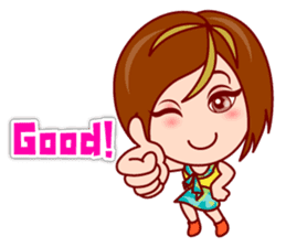 Gigi OL - Lovely Asian Office Lady (EN) sticker #4558320