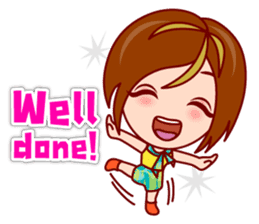 Gigi OL - Lovely Asian Office Lady (EN) sticker #4558324