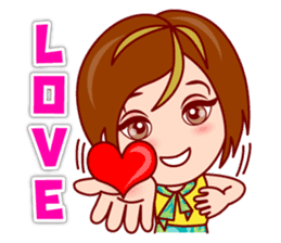 Gigi OL - Lovely Asian Office Lady (EN) sticker #4558325