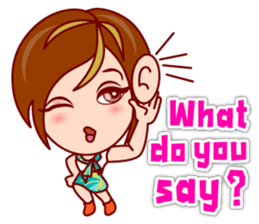 Gigi OL - Lovely Asian Office Lady (EN) sticker #4558329