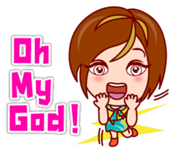 Gigi OL - Lovely Asian Office Lady (EN) sticker #4558333