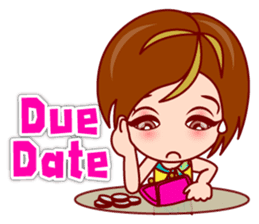 Gigi OL - Lovely Asian Office Lady (EN) sticker #4558338