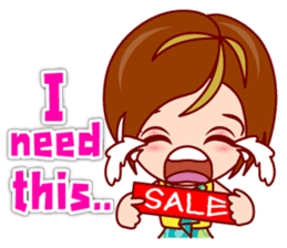 Gigi OL - Lovely Asian Office Lady (EN) sticker #4558346