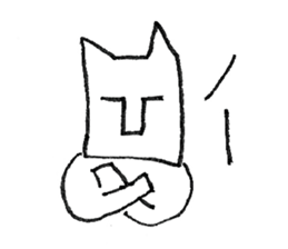 magari-neko sticker #4558436