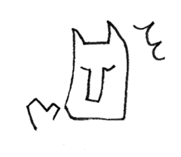 magari-neko sticker #4558456