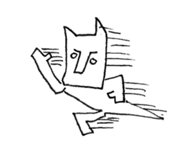 magari-neko sticker #4558458