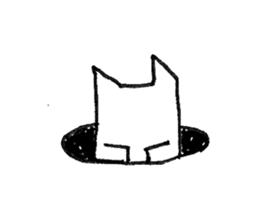 magari-neko sticker #4558467