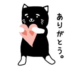 cat in white socks sticker #4559529