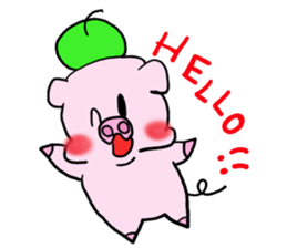 The three pigs sticker #4559553