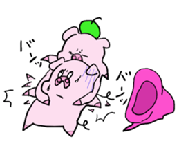 The three pigs sticker #4559577