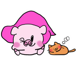 The three pigs sticker #4559581