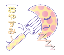 I'm ready for a meal and a talk sticker #4559597