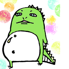 Crybaby dinosaur Gomez