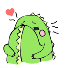 Crybaby dinosaur Gomez sticker #4559643